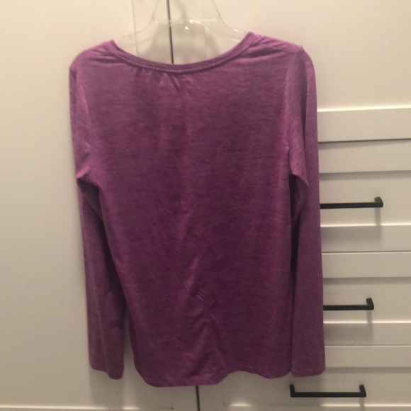 Champion Purple Long Sleeve Workout Top - Picture 3 of 5